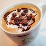 バリスタで　チョコ&ホイップオ一レ